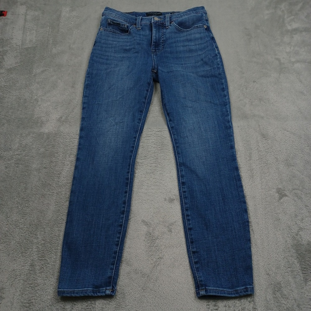 Lucky Brand Jeans Womens 6 Blue Denim Mid Rise Skinny Ava Casual Pockets A2